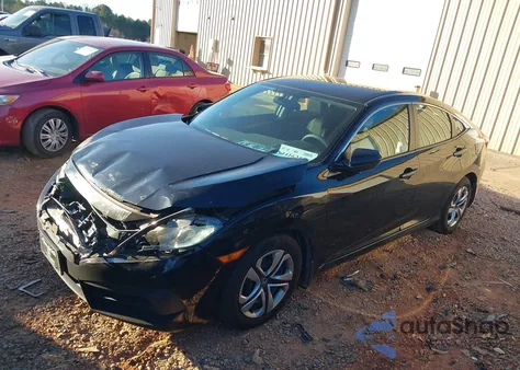 2017 Honda Civic Lx z USA, uszkodzony, nr VIN 19XFC2E52HE080745